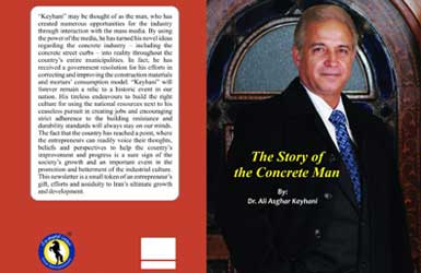 Book in English: The Story of the Concrete Man | کتاب سرگذشت مرد بتن ایران به زبان انگلیسی