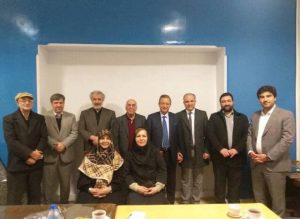 نشست حامیان دانشکده حکمرانی دانشگاه تهران با حضور اعضای هیئت مدیره